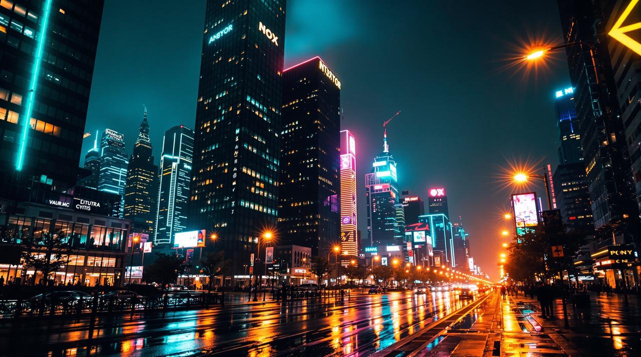 城市之光：夜间摄影完全指南 - 蓝狐影视轮播图